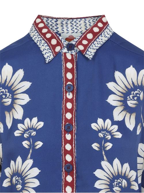 Luna Pajama Shirt FARM RIO | 344132LUNABLUE26067